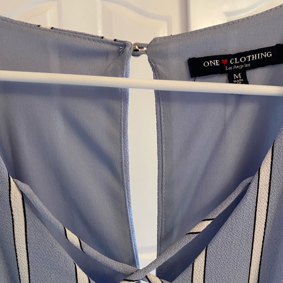 One Clothing Striped Jumpsuit - Picture 5 of 6